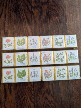 Delagar Vintage English Bath Cubes Lot